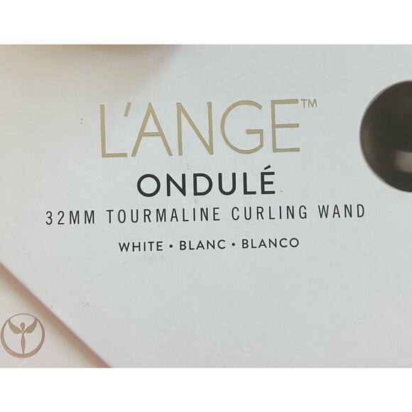 L'ANGE Ondule 32 MM Tourmaline Curling Wand White - Picture 4 of 4